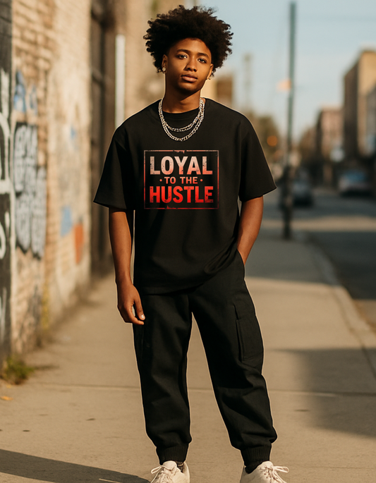Unisex Oversized Loyal To The Hustle T-Shirt