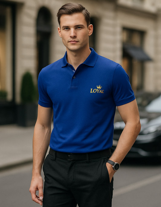 Men's Polo With Loyal Logo